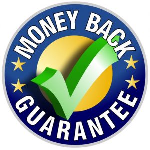 money back guarantee